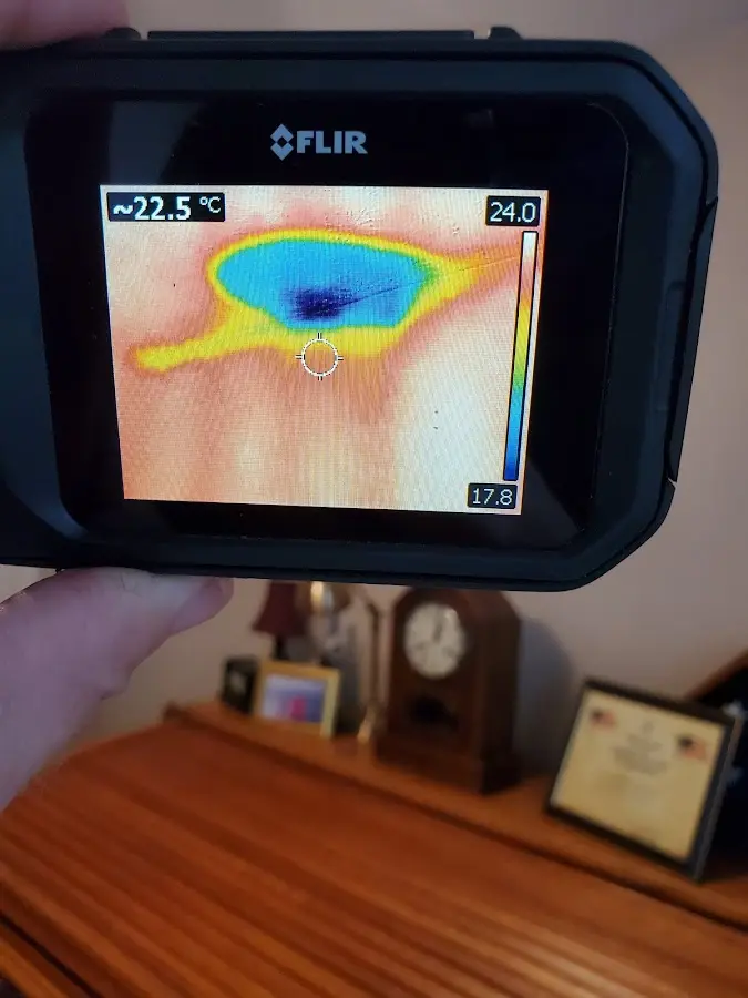 Thermal imaging inspection for water damage in Great Bend